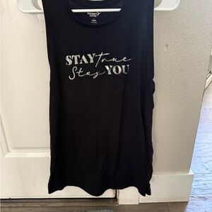 Old Navy Blue Sleeveless Muscle Tee